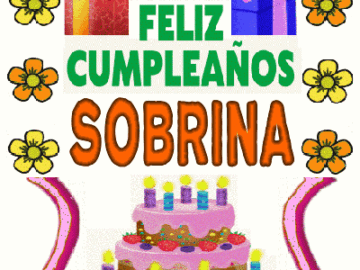 Feliz Cumpleaños Sobrina