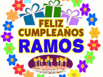 Feliz Cumpleaños RAMOS